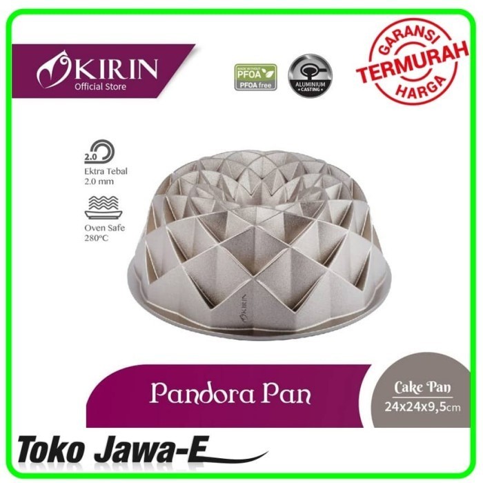 

TERJUAL KIRIN PANDORA PAN Cetakan Kue BAHAN PREMIUM ULUMUNIUM CASTING YG TEBAL