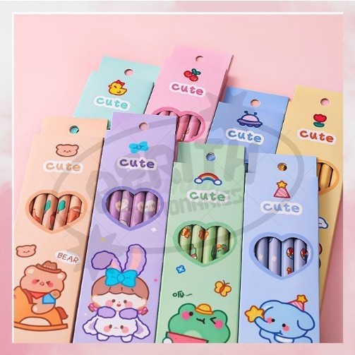 

Pensil Set Isi Banyak / Alat Tulis Sekolah Anak Lucu / Pensil Pack Cute / Pensil Anak Karakter Lucu