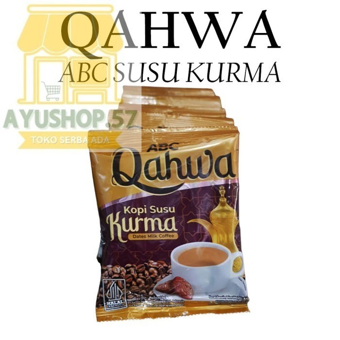 

KOPI ABC SUSU KURMA QAHWA RENCENG ISI 10 - AYUSHOP57