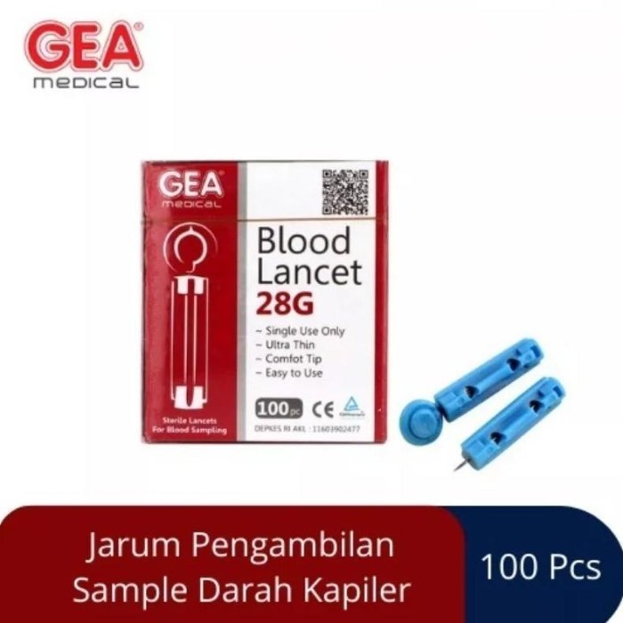 CYBER MONDAY GEA LANSET 28G ISI 100 - BLOOD LANCET UNIVERSAL