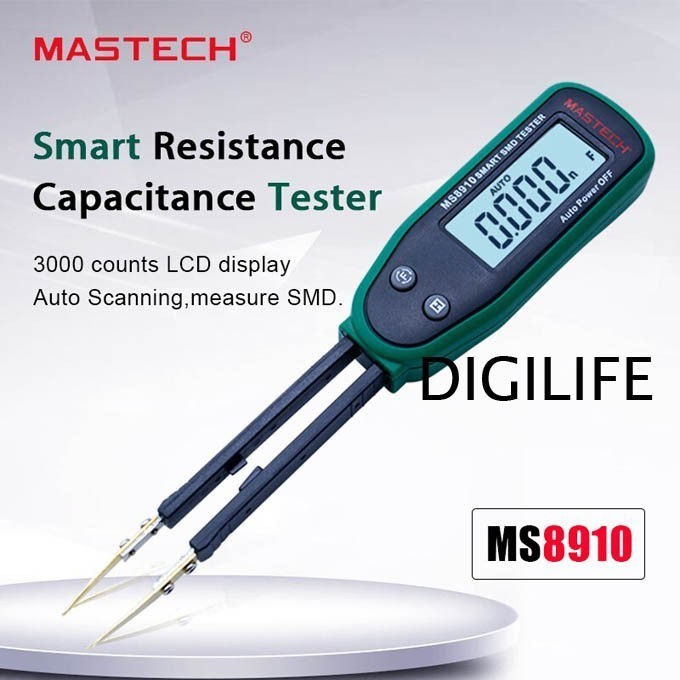 Mastech MS8910 Smart SMD Tester Resistance Capacitance Diode MS-8910