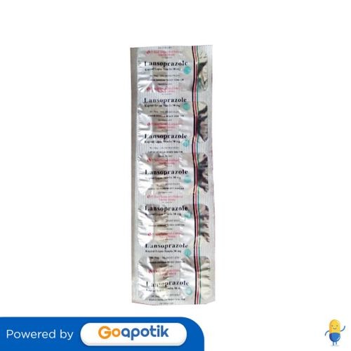Lansoprazole Nulab 30 Mg Strip 10 Kapsul