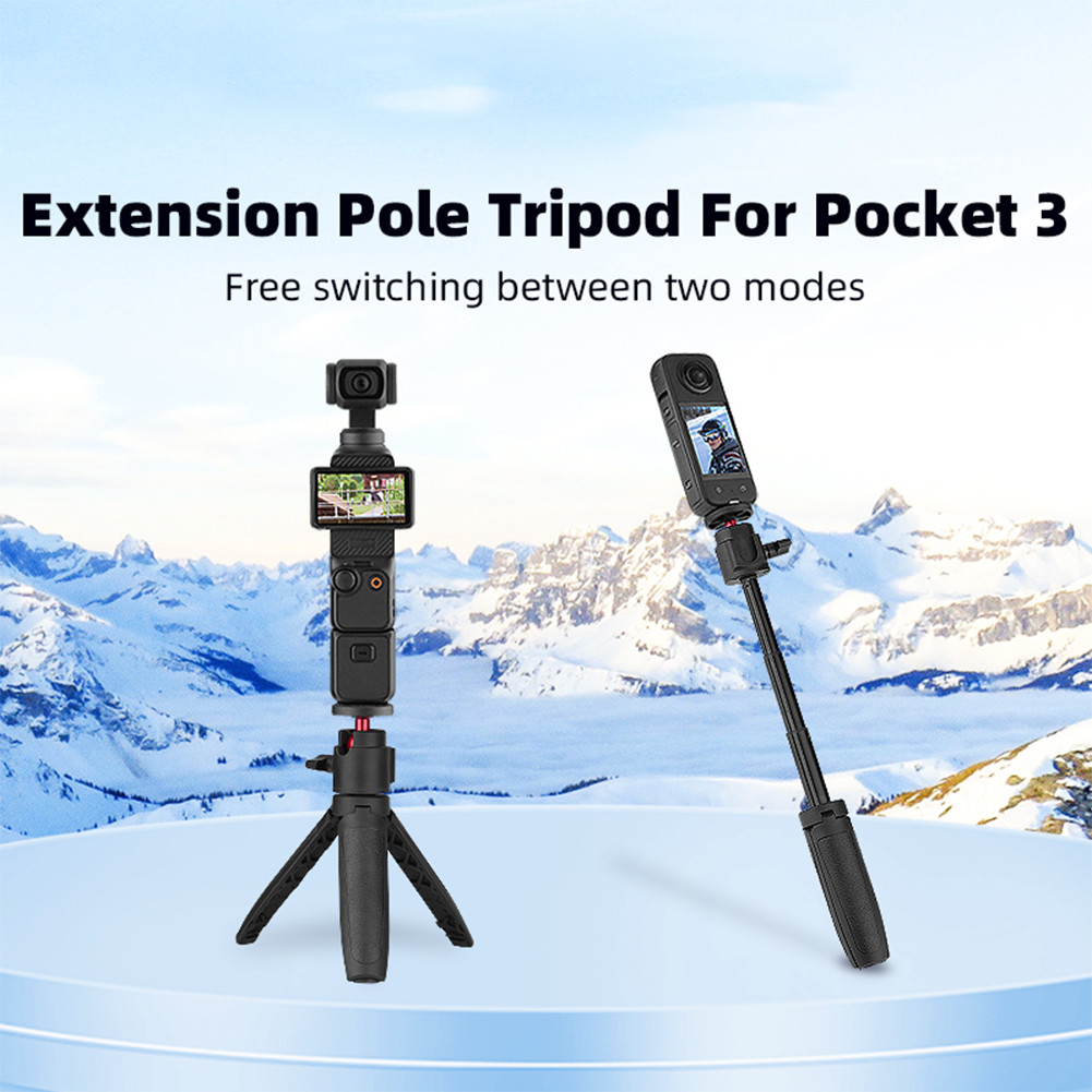 Camera Tripod Selfie Stick Adjustable Selfie Rod Extension Stand Rod Aluminium Alloy Stabilizer Comp