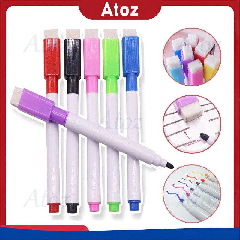 

Sepidol Kecil Mini Warna Warni Wipe And Clean Whiteboard Marker/white board dengan penghapus sepidol warna warni wipe/spidol wipe and clean spidol mini magnet papan tulis/children's erasable marker