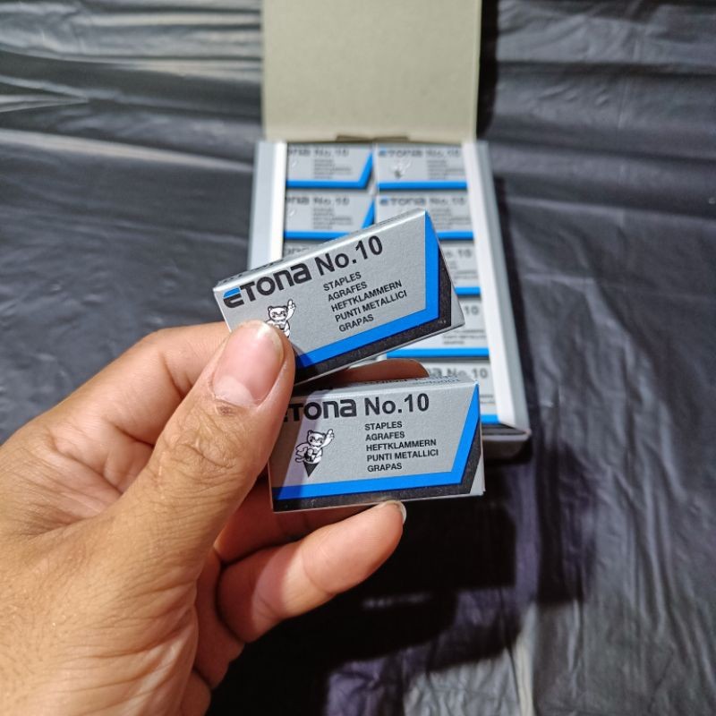 

isi Staples kecil no.10 / isi cetekan / isi stapler