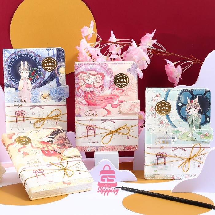

Magnetic Notebook Diary Yue Jian Rabbit / Jurnal agenda Buku tulis - 6247