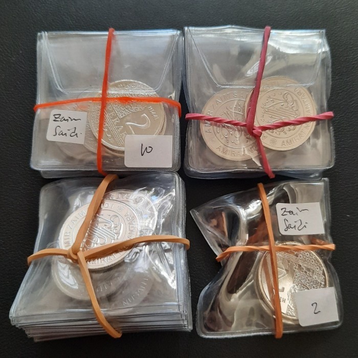 LOGAM MULIA 2 DIRHAM WAKALA AMIR ZAIM KOIN PERAK MURNI SILVER COIN NO ANTAM IMN SALA (BS)