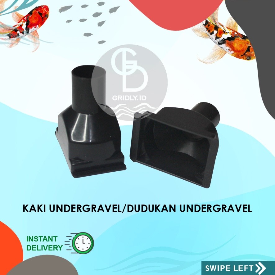 SEPATU DUDUKAN UNDERGRAVEL FILTER AQUARIUM AQUASCAPE FILTER BAWAH AKUARIUM