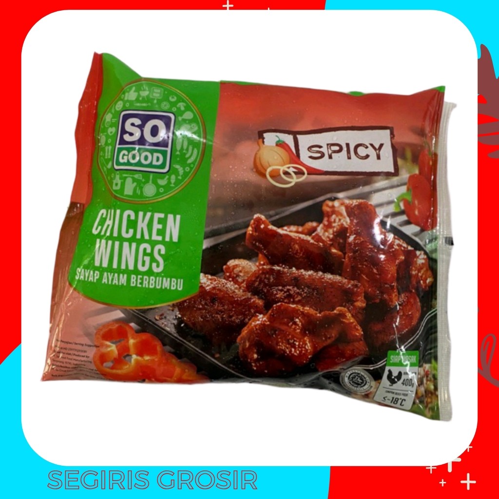 

So good spicy wings chicken 400 gr CL