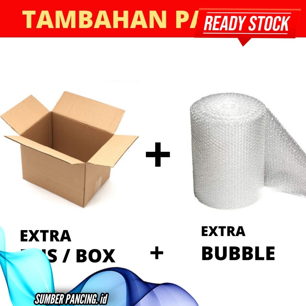 

EXTRA BUBBLE WRAP + DUS TAMBAHAN - ( ASURANSI GANTI BARU JIKA PECAH )