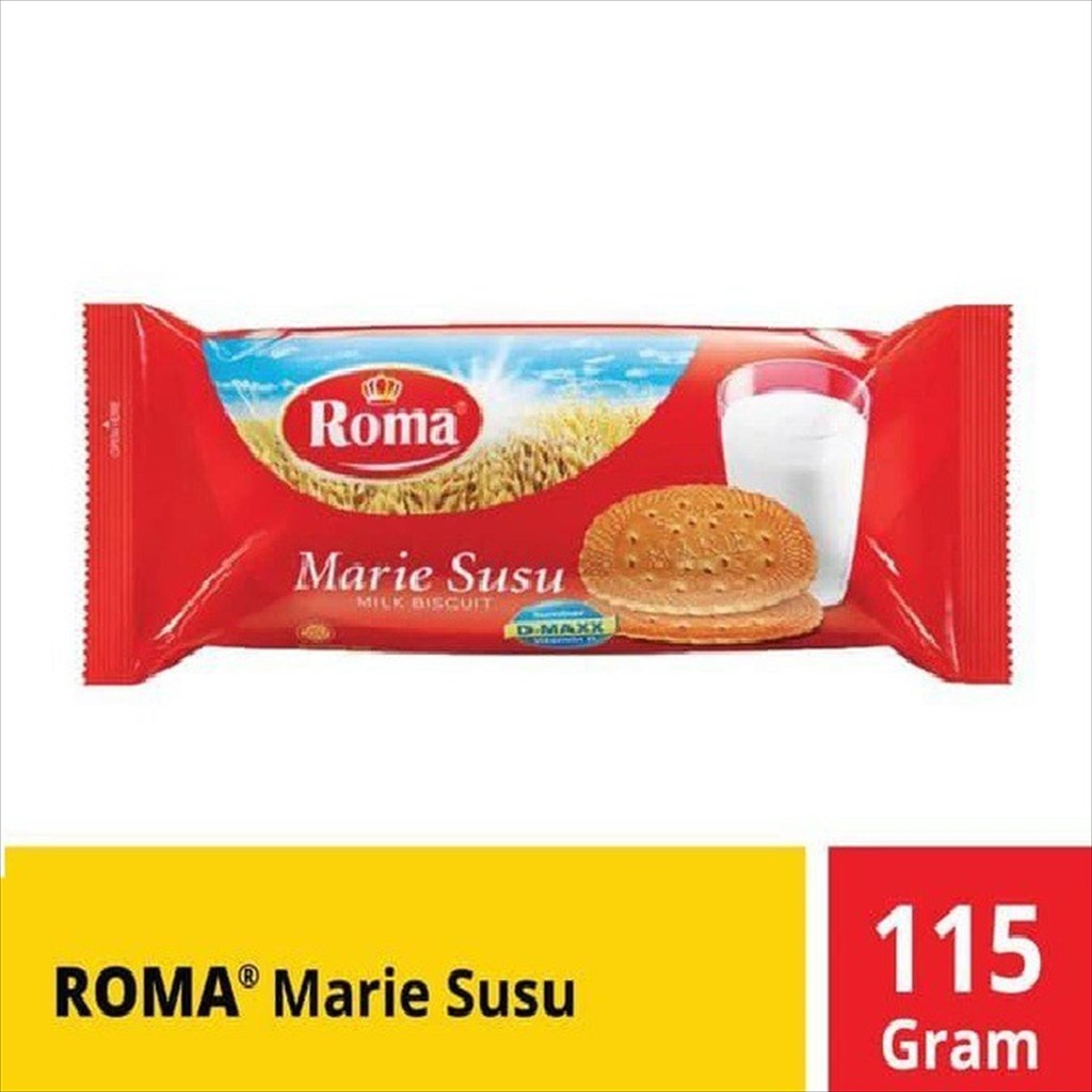 

ROMA Marie Susu biskuit roma susu [115 gr]