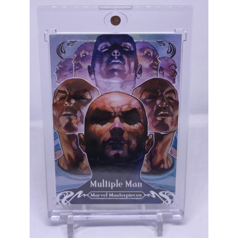 ORIGINAL Kartu Marvel Masterpieces SILVER Multiple Man XMEN X-MEN