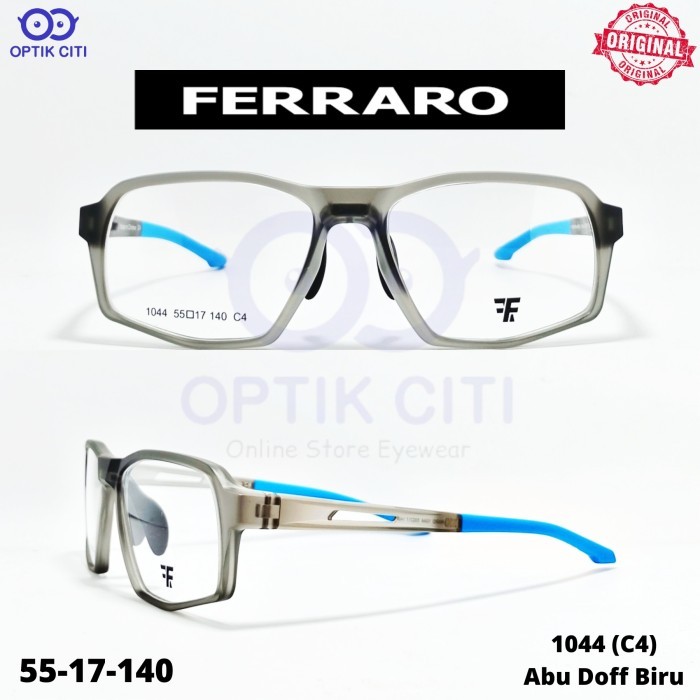 Frame Kacamata Pria Sporty Ferraro 1044 Original