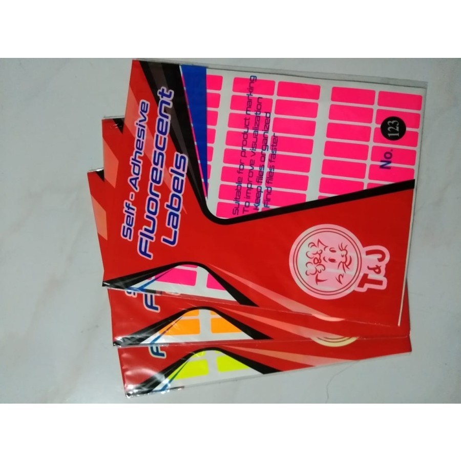 

Label Tom & Jerry No.123 Warna