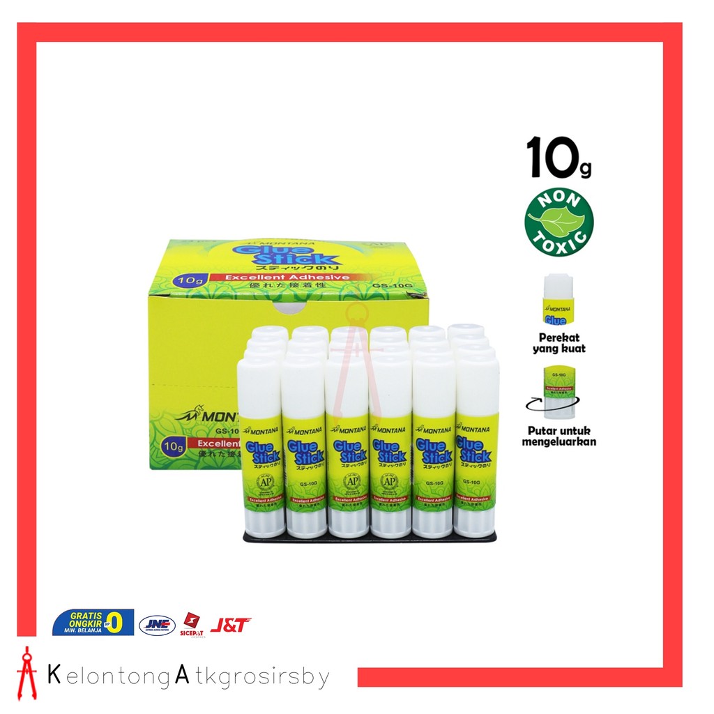 Lem Stick Montana 10gr GS-10 / Lem Batang
