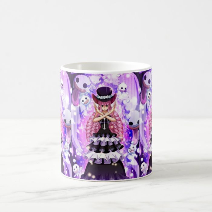 Gelas Mug Motif Anime One Piece Perona Mug Keramik Keko
