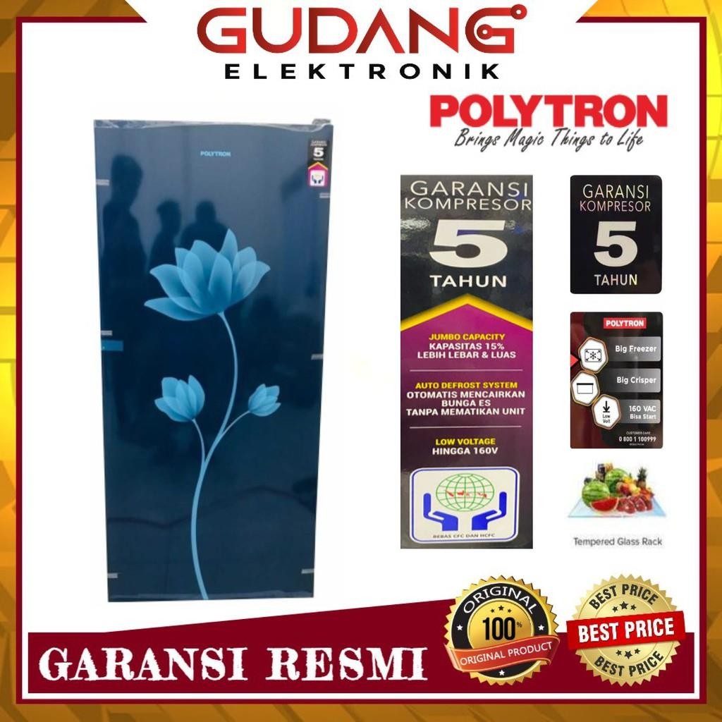LEMARI ES 1 PINTU POLYTRON PRB 189 KULKAS POLYTRON PRB189