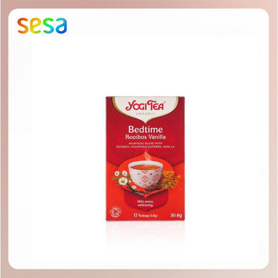 

YOGI TEA Organic Bedtime Rooibos Vanilla Tea 30.6gr - Teh Sehat