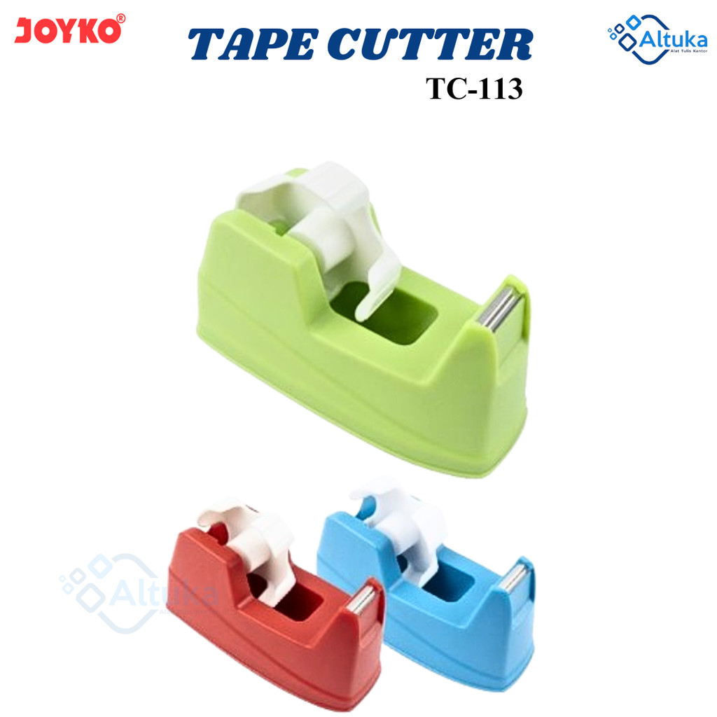 

Tape Cutter Joyko TC-113 Dual Core / Pemotong Pita Perekat