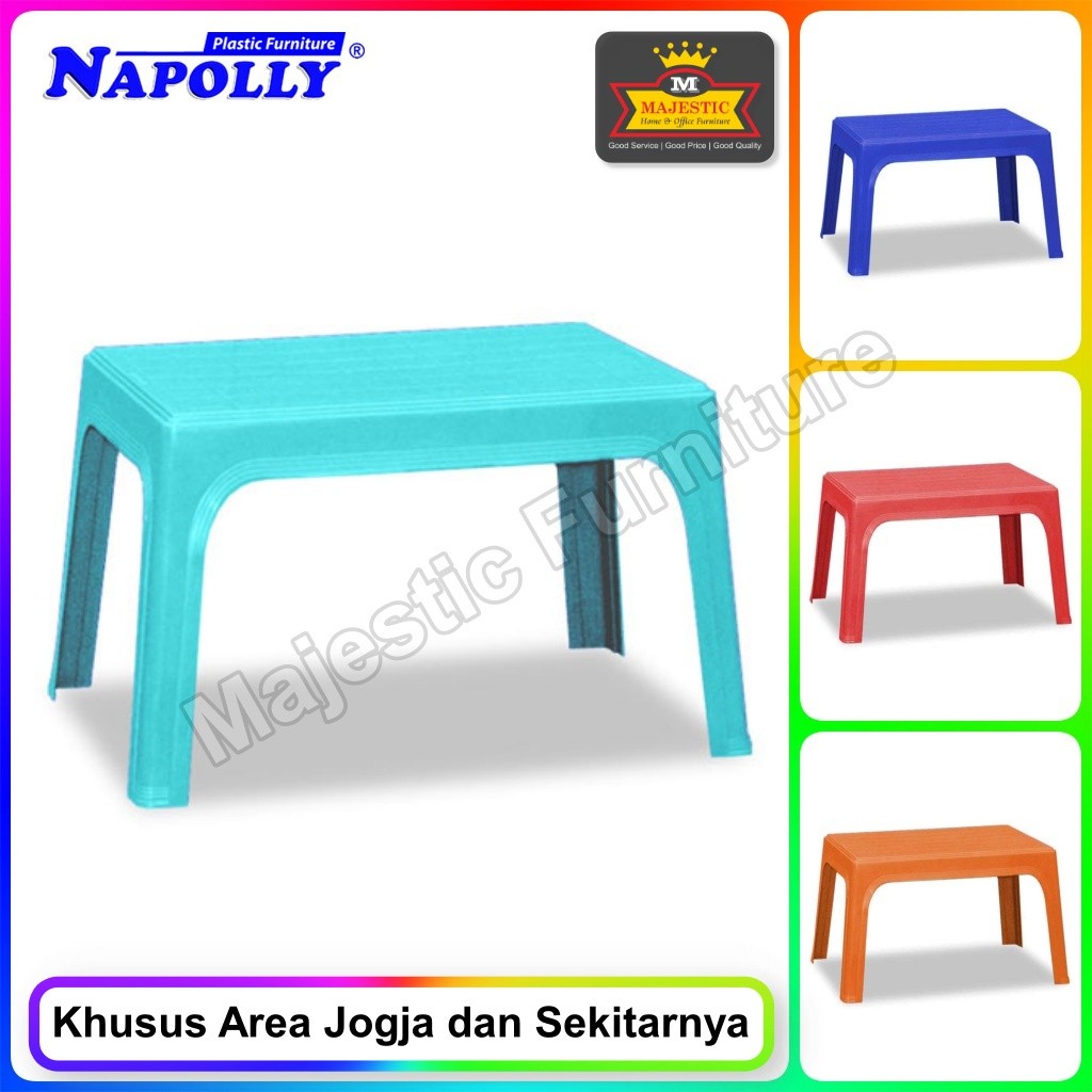 Meja Plastik Napolly MEJA TERAS BIG 7550 - Jogja