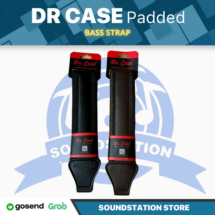 DR CASE Padded Bass Strap - Strap Bass