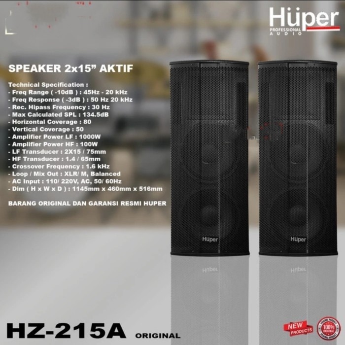 Speaker HZ 215 / Hz215 Huper Sepeker Original