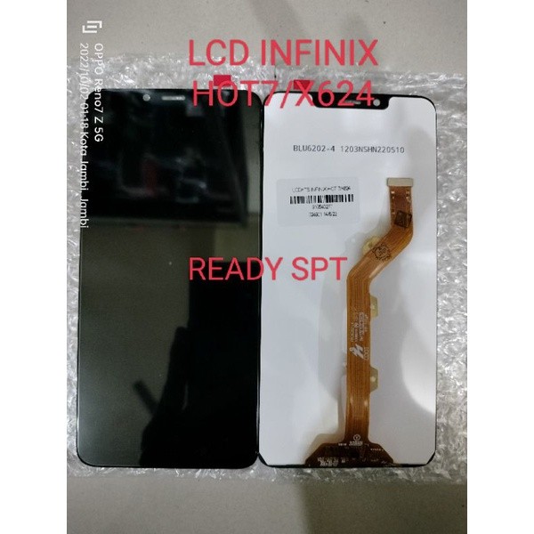lcd infinix hot 7/hot7/x624