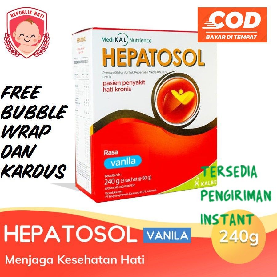 

Hepatosol Vanila Vanilla 240 gram TERBARU MURAH FREE PACKING DUS BUBBLE