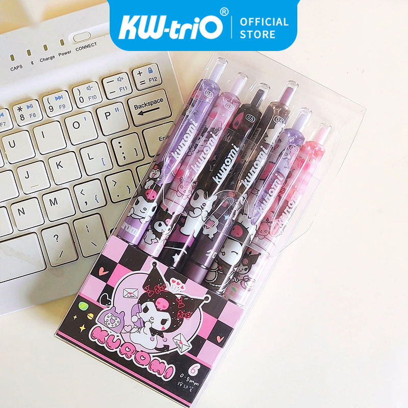 

Pulpen Sanrio Kuromi 0.5mm/Pen Mekanik/Gel Pen Ujian Kelas Tinggi Siswa