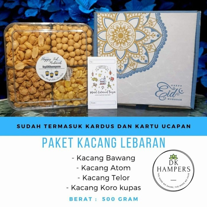 

DISKON paket kacang Lebaran parcel kacang lebaran Shakeela kacang - edisi lebaran