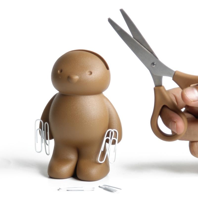 

Qualy Teddy Bear Scissors (Brown)