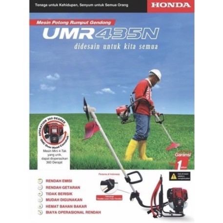 Mesin Potong Rumput HONDA UMR435N 4 Tak / Mesin Pemotong Rumput UMR 435 - Brush Cutter UMR-435N HOND