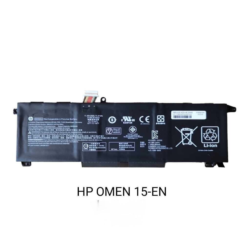 Baterai Original HP Omen 15-EN 15-EK 15-EN0013AX 15-EN0023DX 15-EK0051TX SD06XL