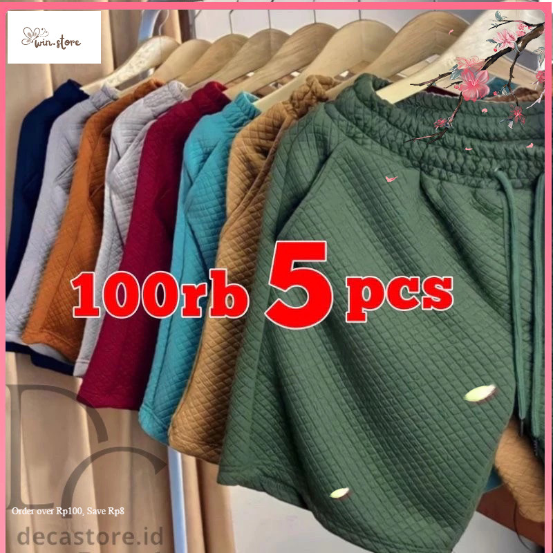 Celana Pendek Terkini / DECA || (PROMO PAKET HEMAT 5pcs) Celana Pendek Boardshort Comfy 100ribu 5pcs