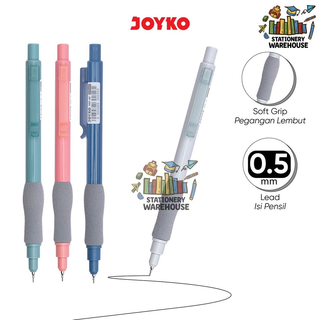 

Mechanical Pencil Pensil Mekanik Joyko MP-61 0.5 mm