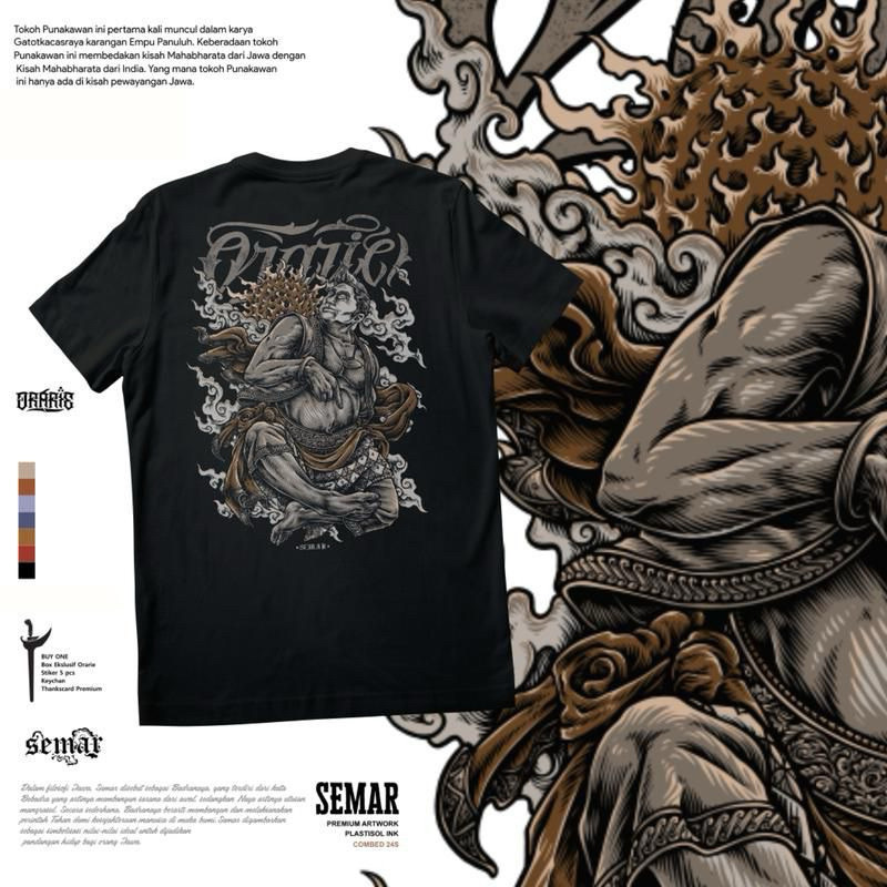 Kaos Semar / Baju T-shirt Distro Semar / Pakaian pria wanita