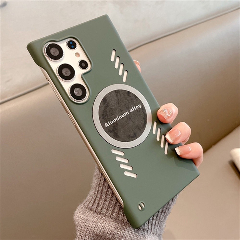 Mewah Graphene Heat Dissipation Cooling Magnetic Phone Case Samsung Galaxy S23 Ultra S24 S22 Plus S2