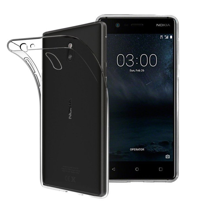 MP CASE NOKIA 3 / NOKIA 5 ULTRATHIN CLEAR TRANSPARANT ANTI SHOCKPROOF - NOKIA 3