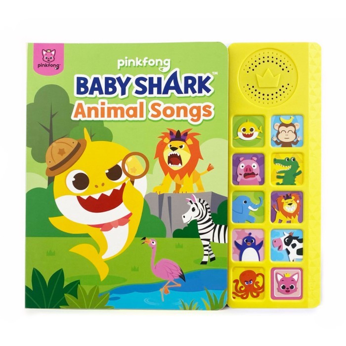 PINKFONG BABY SHARK MUSIC BOOK SOUNDBOOK BABYSHARK - BS02-Animal Son