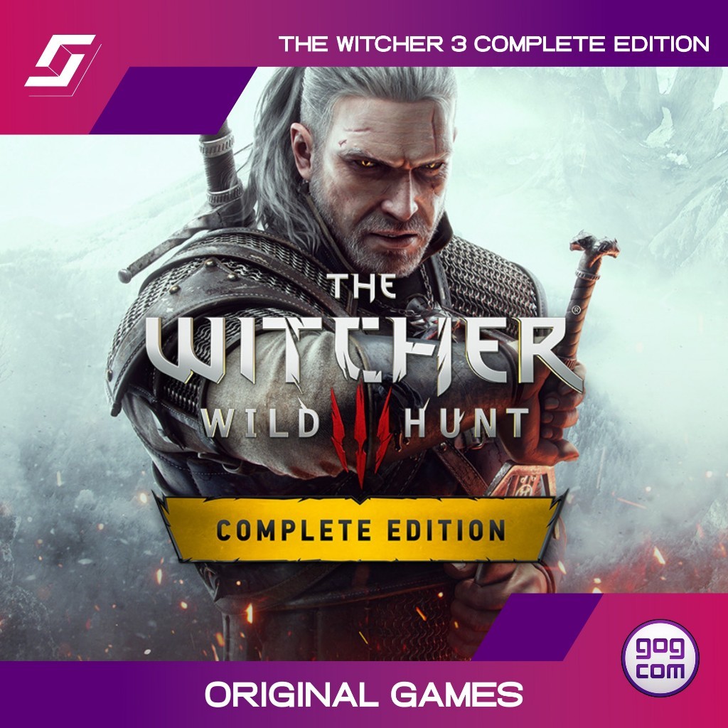 The Witcher 3 GOTY PC Games Original FREE BONUS (Control Ultimate Edition & Ghostrunner)