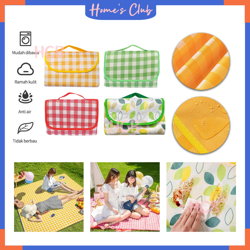 Tikar Lipat Waterproof 1.5 X 2 M / Tikar Piknik Waterpoof Outdoor