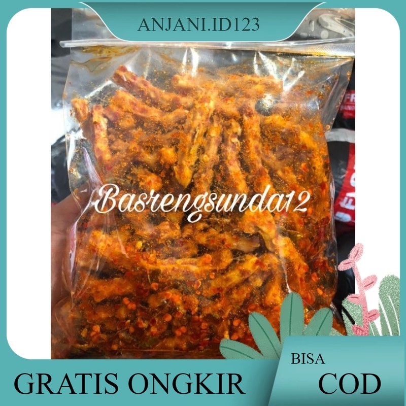 

SEBLAK KERUPUK AKAR PEDAS DAUN JERUK KEMASAN 250GRAM KHAS Basrengsunda12