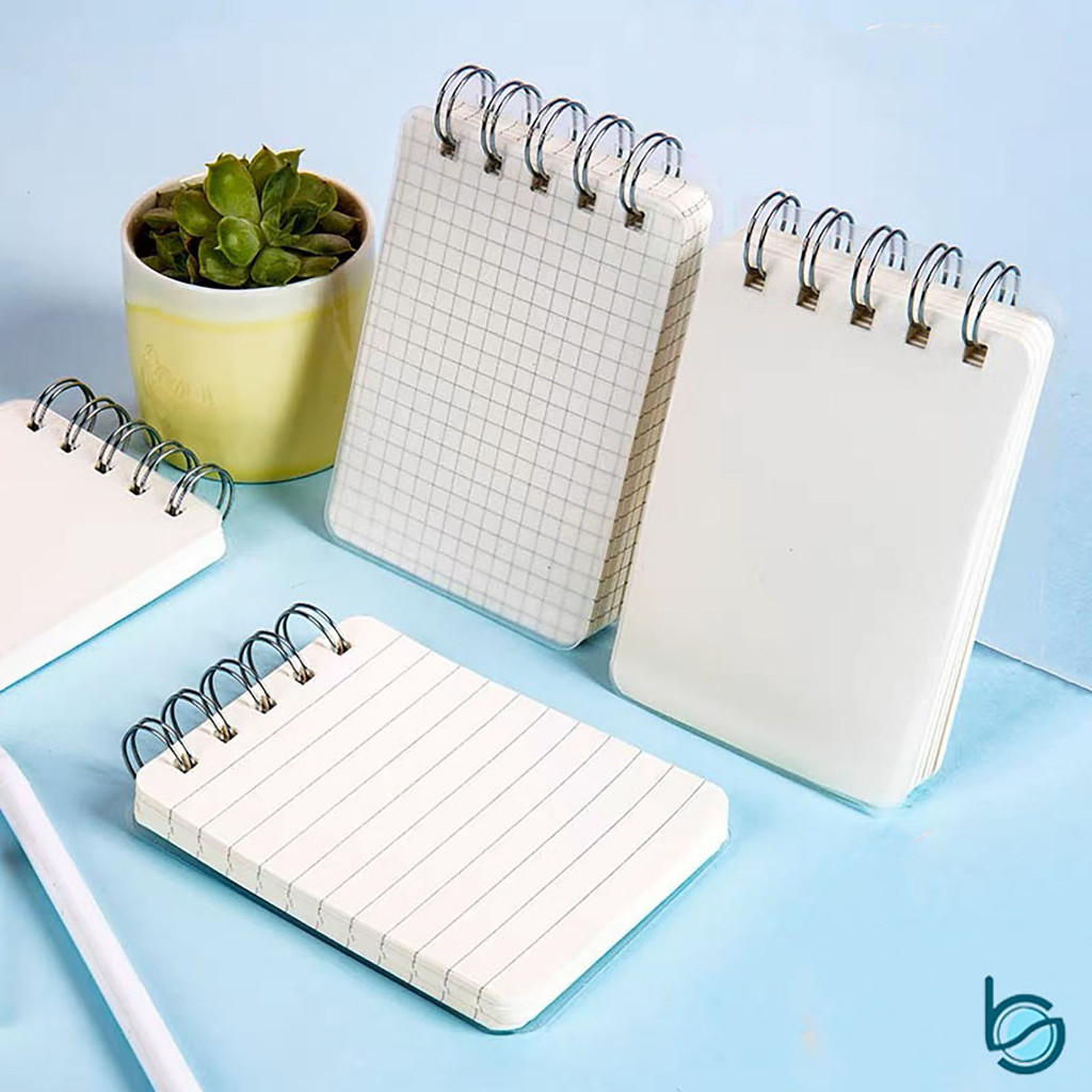 

Buku Mini Ukuran A7/Mini Ring Notebook/Buku Catatan Ring - Best Stationary