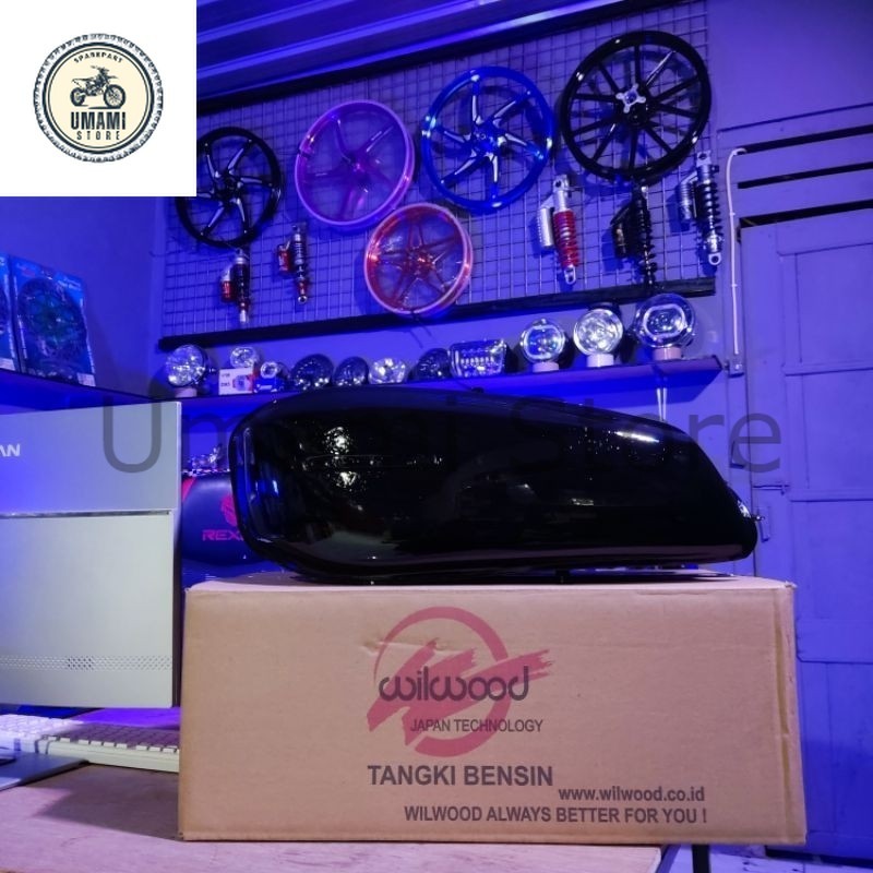Tangki GL 100 Warna Hitam By Wilwood Original Terbatas