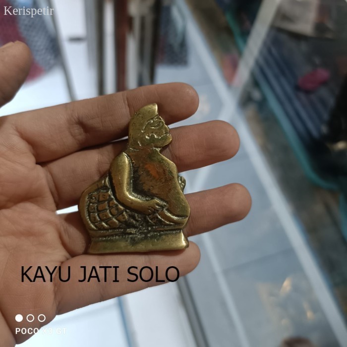 

ajimat semar plat full kuningan pakem Antikan KJS72 antik terlaris