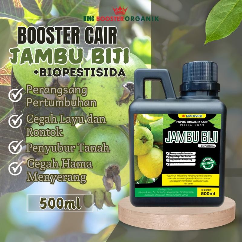Pupuk Jambu Biji 500ml | Pupuk Organik Cair Pelebat Buah | Pupuk Jambu Biji | Pupuk Jambu Air
