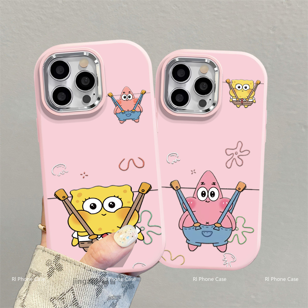 Bintang SpongeBob Patrick xiaomi case ponsel xiaomi 11lite poco c55 65 m2poro m3 m5s m6poro x3poro x