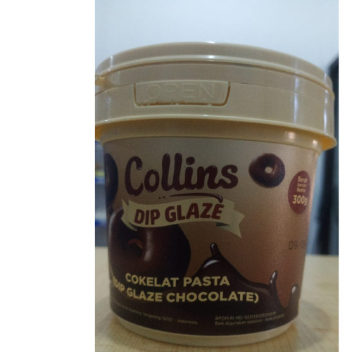 

collin dip glaze chocolate 300g