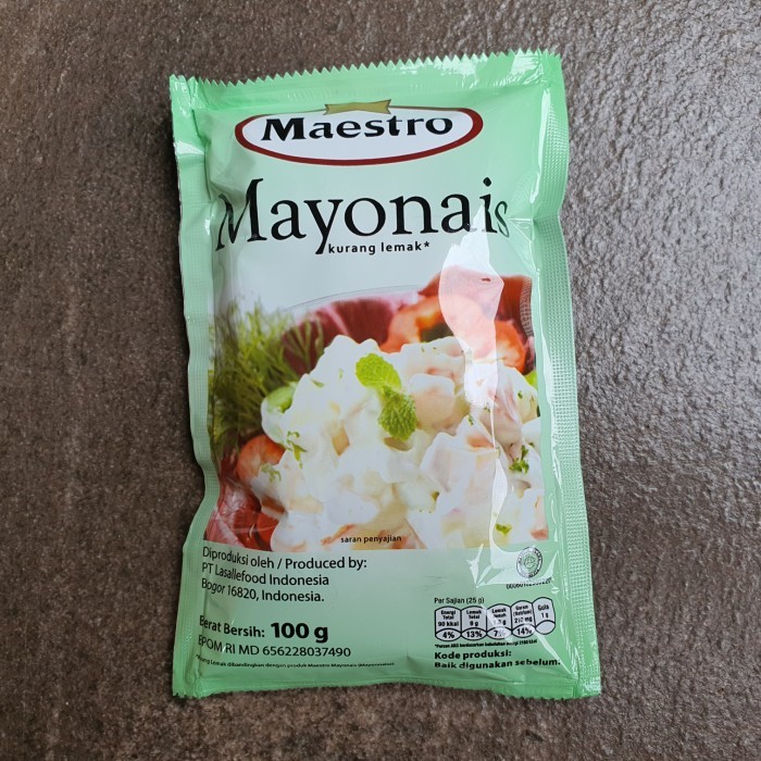 

MAESTRO LIGHT MAYONNAISE 100g