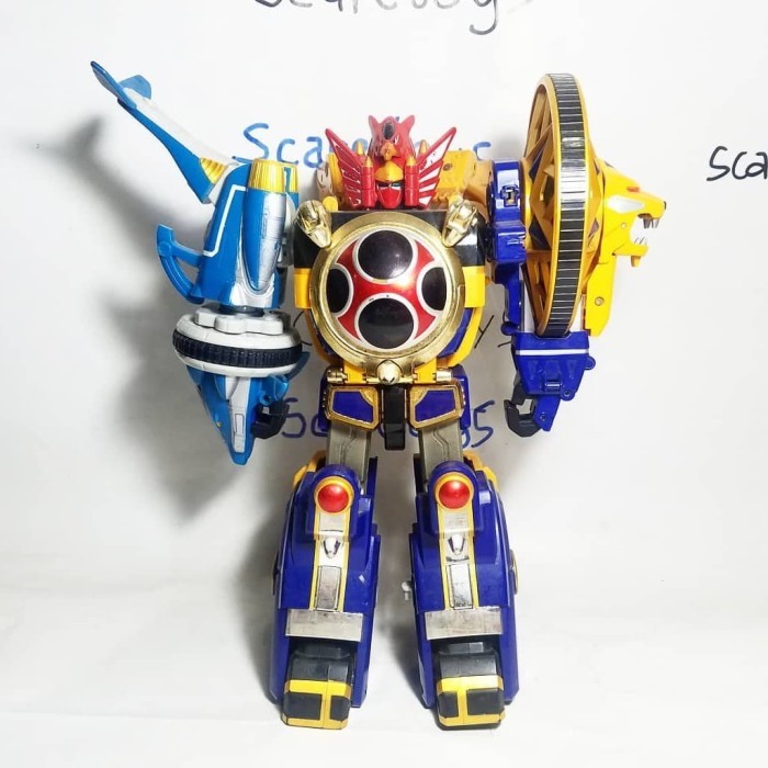 power rangers ninja storm megazord - dx senpuujin hurricaneger zord